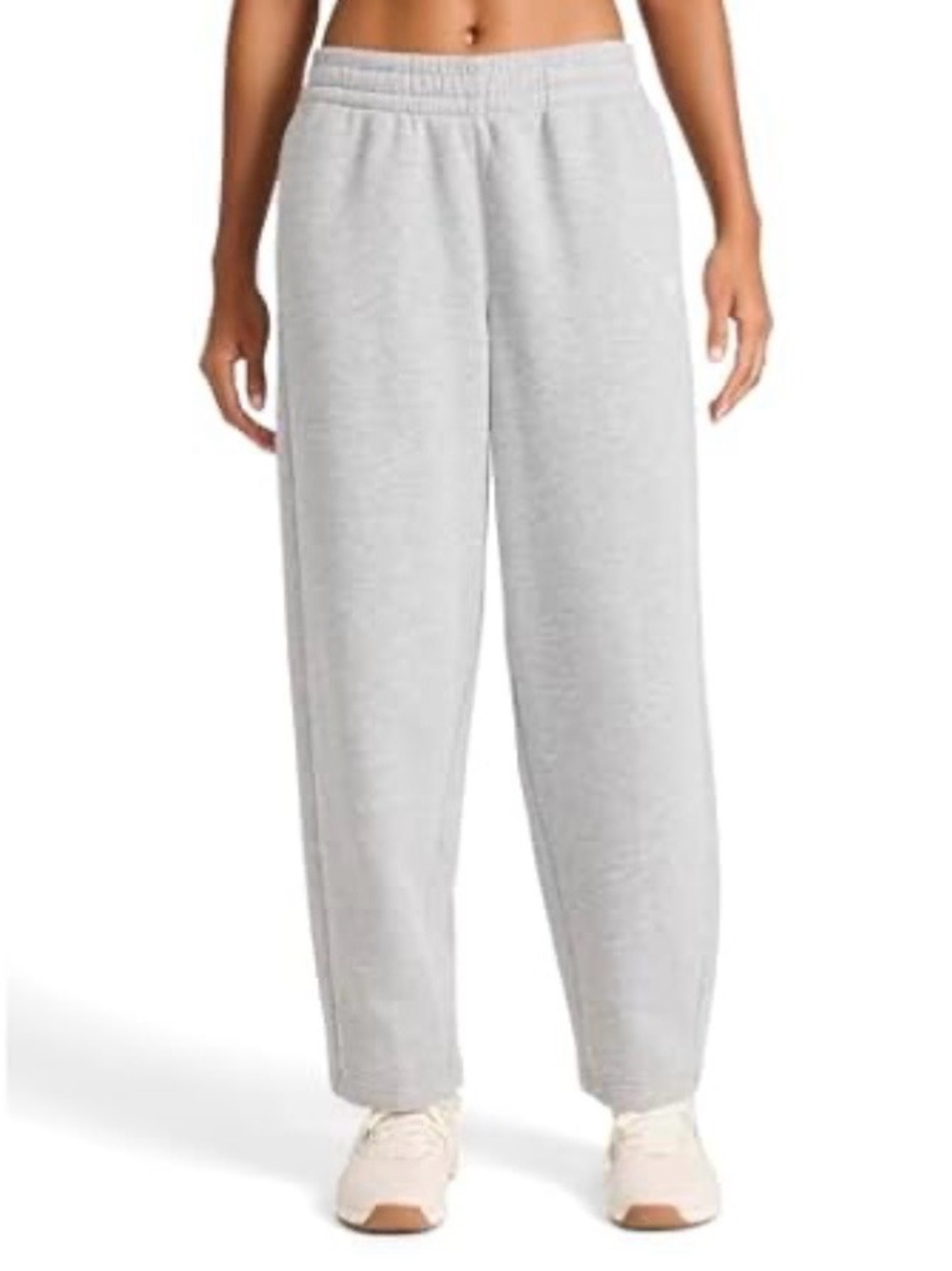 Reebok Light Gray Women's Barrel Leg Sweatpants